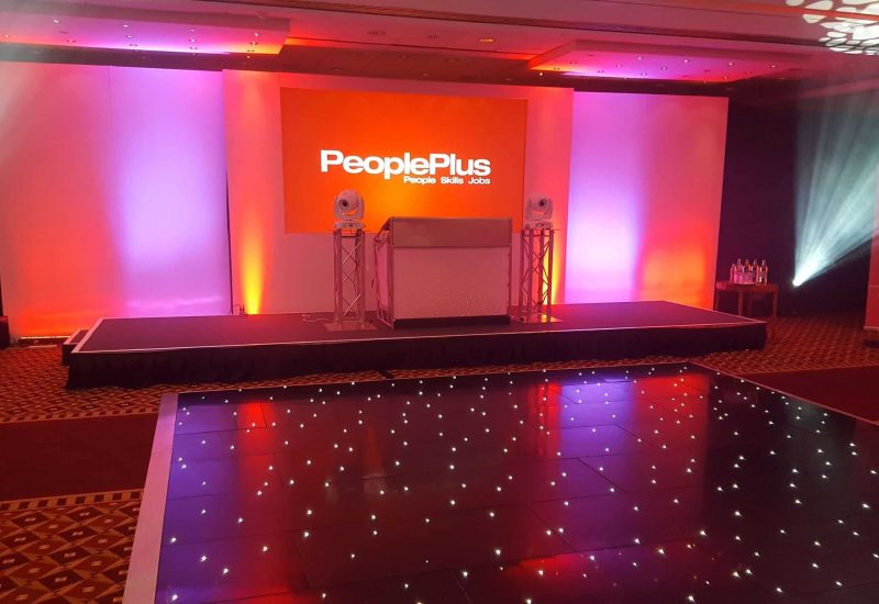 Main Stage Projection Screens Hire